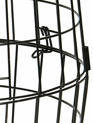 Large Metal Bird Feeder Squirrel Proof Blocking Protection Guard Wire Cage - 3