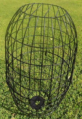 Large Metal Bird Feeder Squirrel Proof Blocking Protection Guard Wire Cage - 4