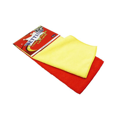 Large Microfibre Car Cloths 2PC x 2PK
