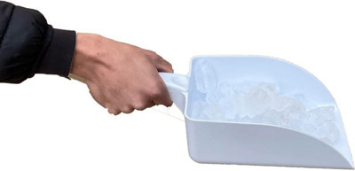 Large multipurpose scoop - Ideal for Ice machines, Grit, Garden, Food ...