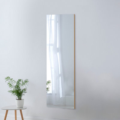 Large Narrow Full Length Wall Mirror