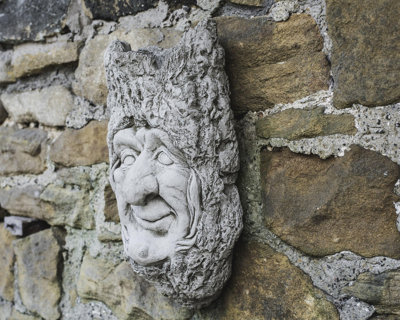 Large 'Old Man Planter' Wall Plaque