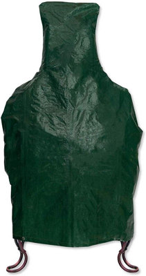 Large Outdoor Chiminea Cover, Strong Woven Polyethylene with Nylon Cord and UV Protection