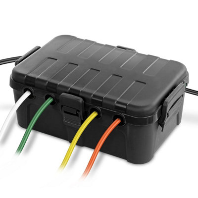 Large Outdoor Electrical Box Ip54 Waterproof Extension Cord Cover...