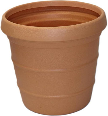Large Outdoor Planter 66cm Rotomoulded Heavy Duty Plastic Plant Pot ...