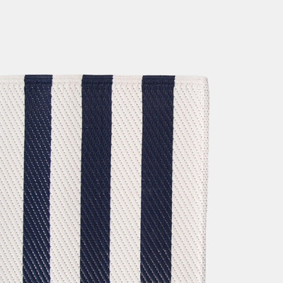Large Outdoor Rug Garden Waterproof Floor Patio Stripe Deck Mat Non Slip - 3