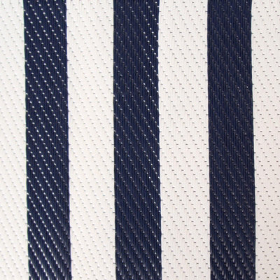 Large Outdoor Rug Garden Waterproof Floor Patio Stripe Deck Mat Non Slip - 5