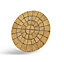 Large Patio Circle Kit 'The Gawsworth' Barley 2.56m Diameter