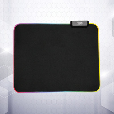 Large PC Mouse Mat with Lights by RED5