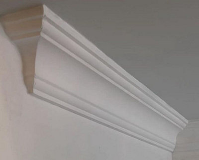 Large Plaster Coving 115mm x 115mm - 24m Pack