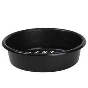 Large Plastic Round Garden Sieve Riddle Riddler Soil Sifter Mesh Gardening Tool