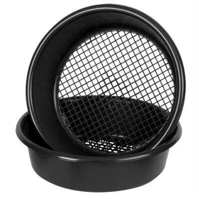 Large Plastic Round Garden Sieve With Mesh Sifter - 6
