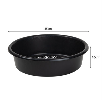 Large Plastic Round Garden Sieve With Mesh Sifter - 7