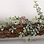 Large Pre-Lit Forest Branch Xmas Table Decoration Christmas Garland - 100cm