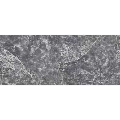 Large PVC WidePanel Grey Stone Tongue & Groove Waterproof Shower Wall ...