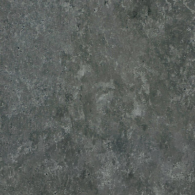 Large PVC WidePanel Matt Dark Grey Concrete Tounge & Groove Waterproof Shower Wall Panel (H)2400mm (W)1000mm