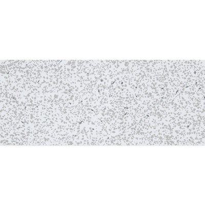 Large PVC WidePanel White Diamond Tongue & Groove Waterproof Shower ...
