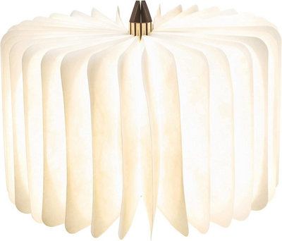 Large Rechargeable Book-Shaped LED Lamp - Novelty Folding Light for ...