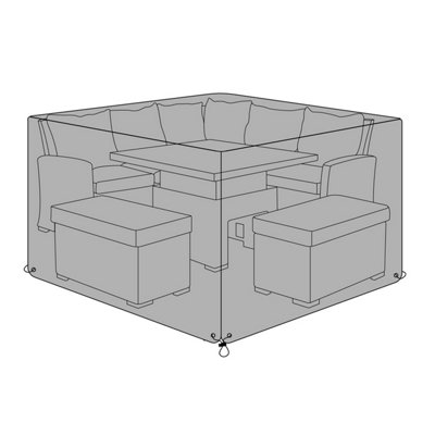 Large Rectangular Furniture Cover - Black - 3