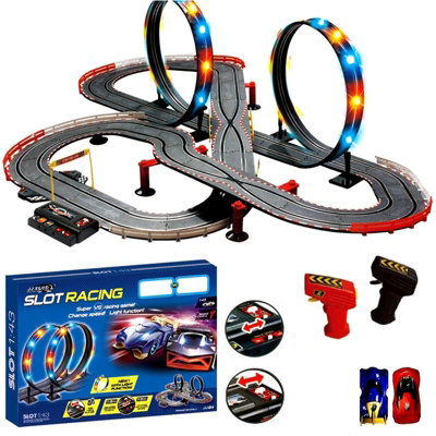 Remote race store car track set