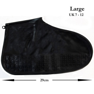 Large Shoe Covers Reusable Silicone Overshoes Waterproof Boot Protector Adult