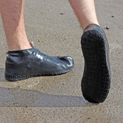 Reusable Silicone Overshoes – Waterproof Boot Protectors For Kids & Adults (M/L)