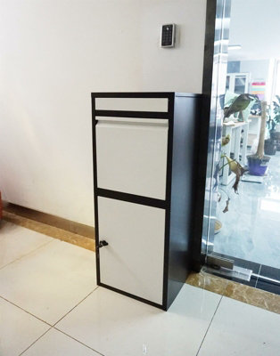 Large Smart Parcel Box Lockable Package Delivery Letter Post Storage Drop Box - 3