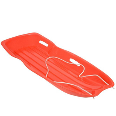 Large Snow Sledge for Adults or Kids Heavy Duty Childrens Toboggan with ...
