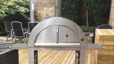 Large Stainless Steel Outdoor Pizza Oven