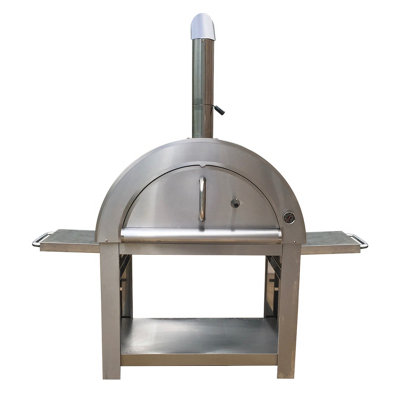 Large Stainless Steel Outdoor Pizza Oven | DIY at Bu0026Q