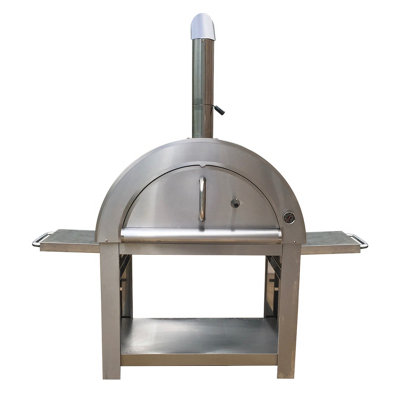 Large Stainless Steel Outdoor Pizza Oven
