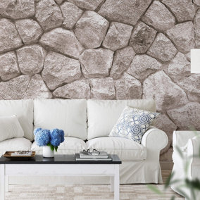 Large Stone Wall Mural - 384x260cm - 5193-8