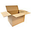 Large Strong Cardboard Moving Boxes Heavy Duty Double Wall Boxes (L61cm x W45cm x H45cm) - Pack of 10