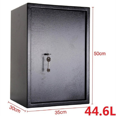LARGE STRONG STEEL SAFE KEY HIGH SECURITY