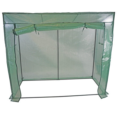 Large Walk-in Greenhouse Tomato Plant Garden Green House Waterproof Slanted Top - 8