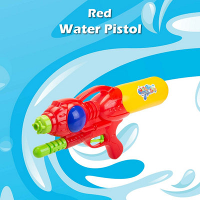 Large Water Gun Pistol Guns Adults Kids Outdoor Red Pool Toy