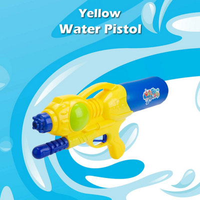 Large Water Gun Pistol Guns Adults Kids Outdoor Yellow