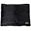 Large Waterproof Pet Cushion Bed Black