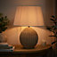 Large Wicker Fairport Living Room Décor Bedside Table Lamp Office Desk Lamp Night Light Table Lamp