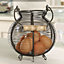 Large Wire Summer Kitchen Storage Egg Basket with Wooden Handle