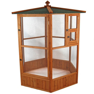 Picture of Large Wooden Aviary Bird House