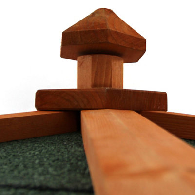 Large Wooden Aviary Bird House - 5
