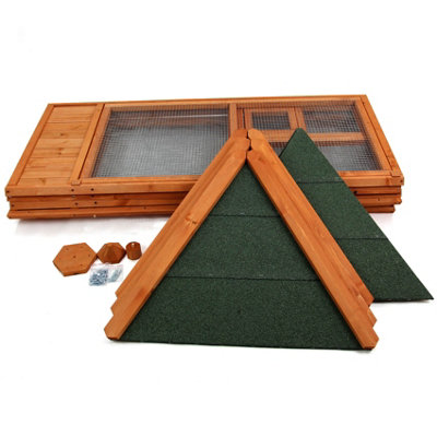 Large Wooden Aviary Bird House - 7