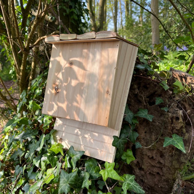 Large Wooden Bat Nesting Roosting Box - 5