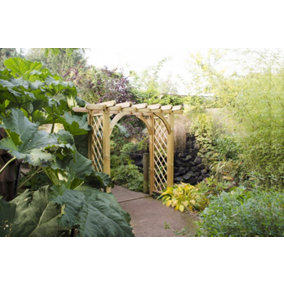 Large Wooden Garden Ultima Pergola Arch