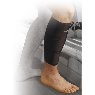 LARGE/XLARGE Neoprene Calf & Shin Compression Wrap Support Sports Aid