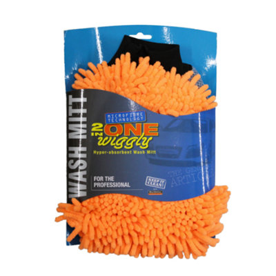 Larger Sized Noodle Wash Mitt for Car Exterior