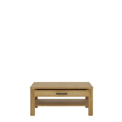 Larkwood 1 Drawer Grandson Oak MDF Coffee Table