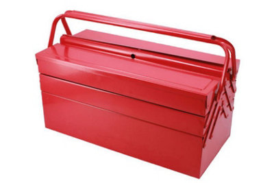 LASER 0481 Steel Cantilever Tool Box 5 Tray 425 mm Heavy Duty Workshop ...