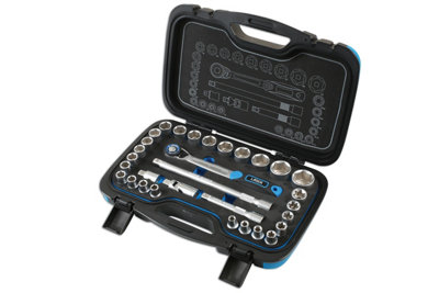 Laser 6920 31pc Socket Set 1/2" Drive 6pt & Star/Trx & Accessories
